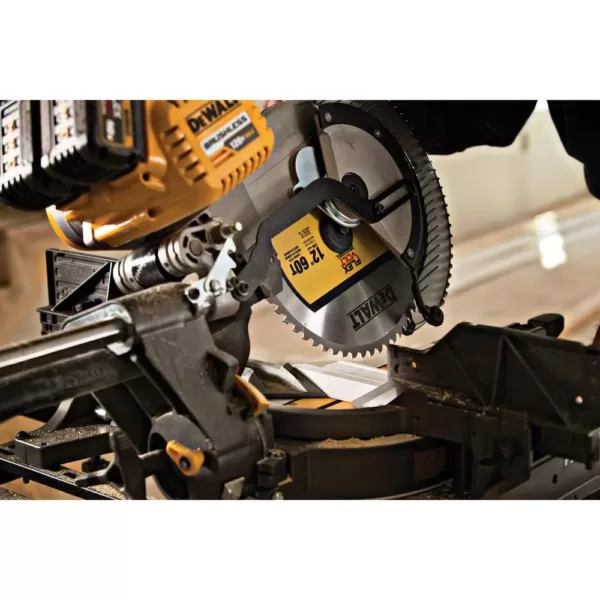 DEWALT FLEXVOLT 12 in. 78-Teeth Carbide-Tipped Miter Saw Blade