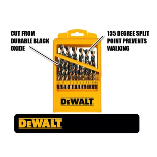 DEWALT Black and Gold Drill Bit Set (29-Piece)