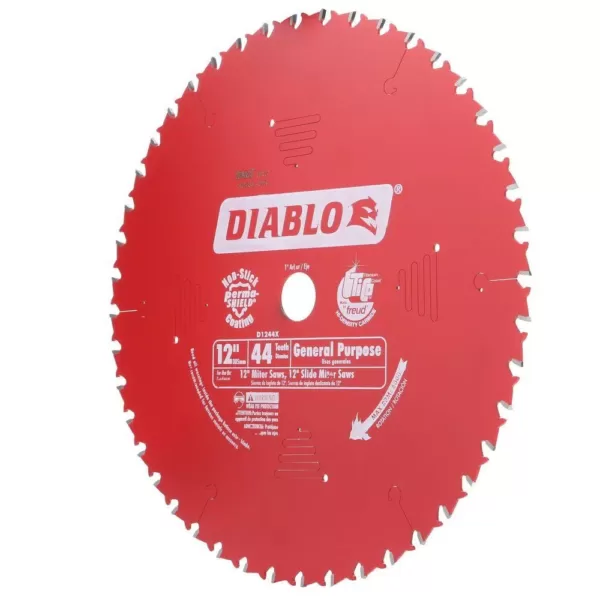 DIABLO 12 in. x 44-Teeth General Purpose Saw Blade