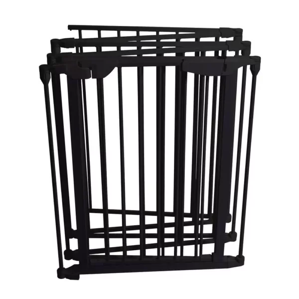 Dreambaby Mayfair Converta 29.5 in. H. 3-in-1 Play-Pen 6 Panel Gate, Black