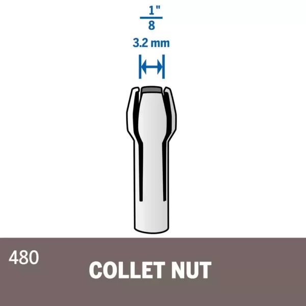 Dremel 1/8 in. Collet for Rotary Tool Kit