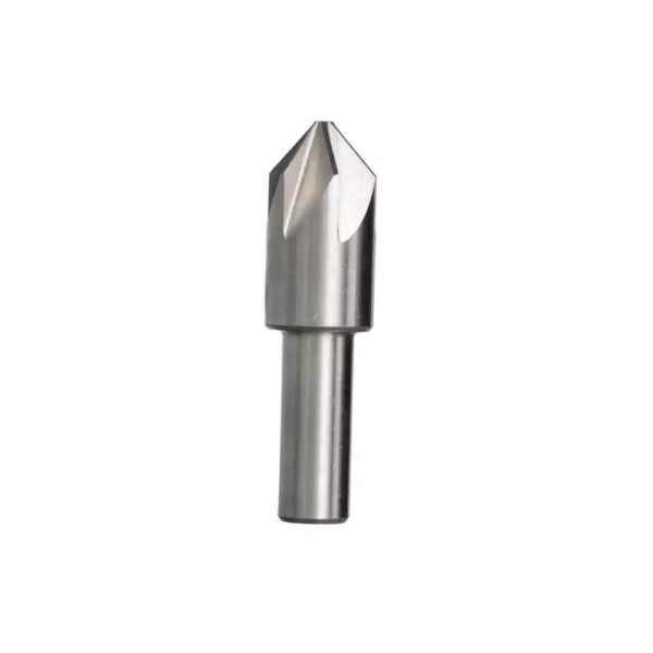 Drill America 1/2 in. 82-Degree High Speed Steel Countersink Bit with 6 Flutes