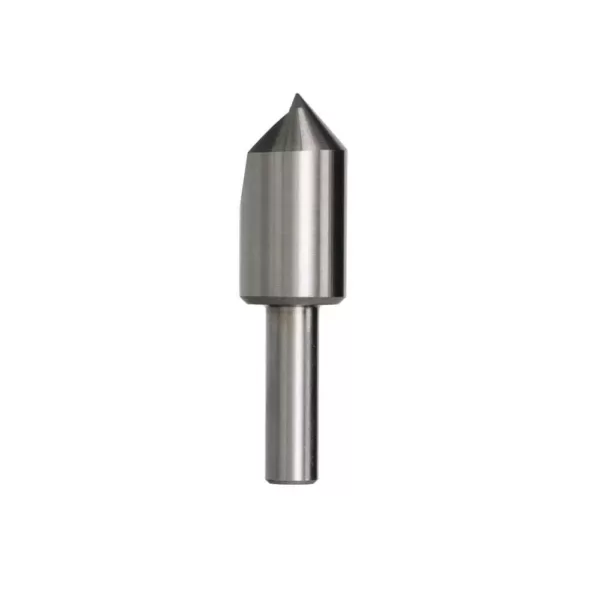 Drill America 1-1/2 in. 90-Degree High Speed Steel Countersink Bit with Single Flute