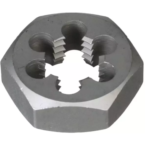 Drill America #12-24 Carbon Steel Hex Re-Threading Die