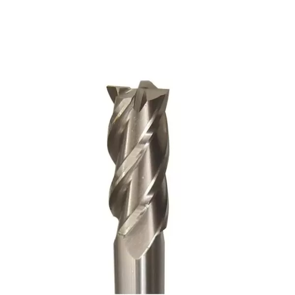 Drill America 5/16 in. x 3/8 in. Shank High Speed Steel End Mill Specialty Bit with 4-Flute