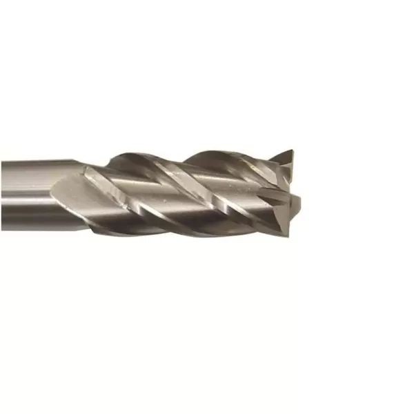 Drill America 11/16 in. x 1/2 in. Shank High Speed Steel End Mill Specialty Bit with 4-Flute