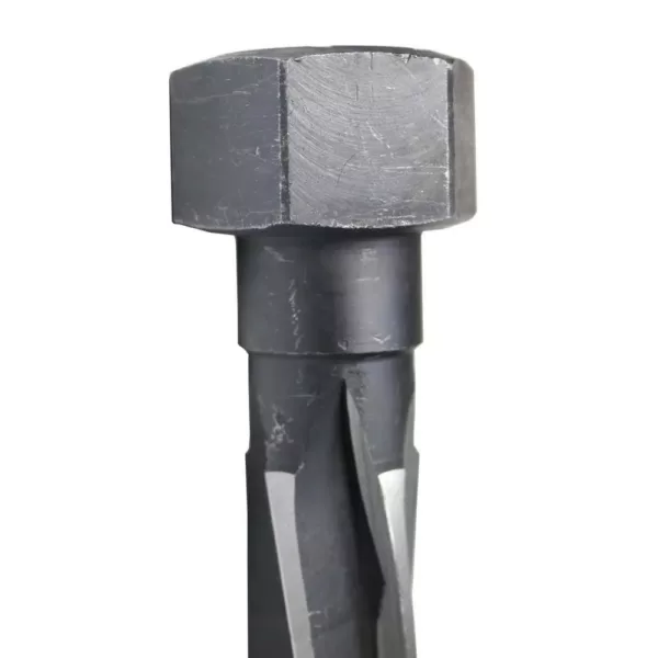 Drill America 1-1/16 in. High Speed Steel Long Bridge/Construction Reamer Bit with Hex Shank