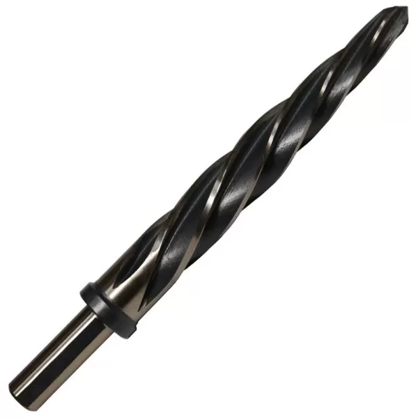 Drill America 1-1/16 in. High Speed Steel Black and Gold Bridge/Construction Reamer Bit with 1/2 in. Shank