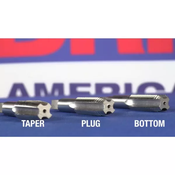 Drill America T/A Series #8-32 High Speed Taper Tap (1-Piece)