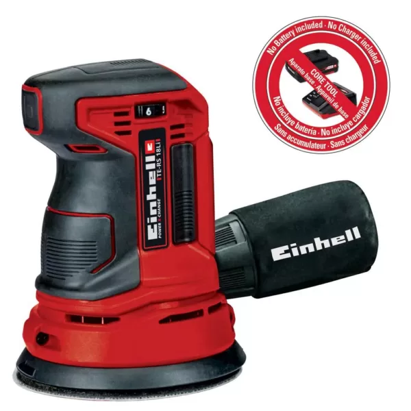 Einhell PXC 18-Volt Cordless 5 in. 22,000-OPM Max Variable Speed Random Orbital Sander (Tool Only)