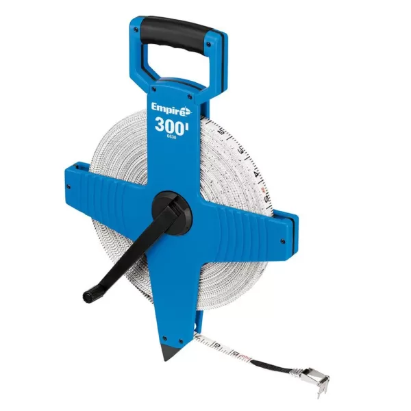 Empire 300 ft. Open Reel Fiberglass Tape Measure