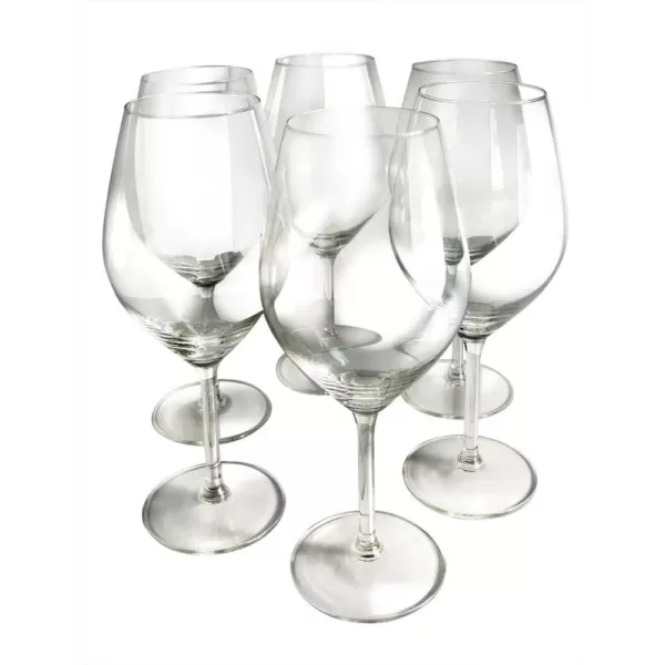 Epicureanist Illuminati White Wine Glasses (Set of 6)