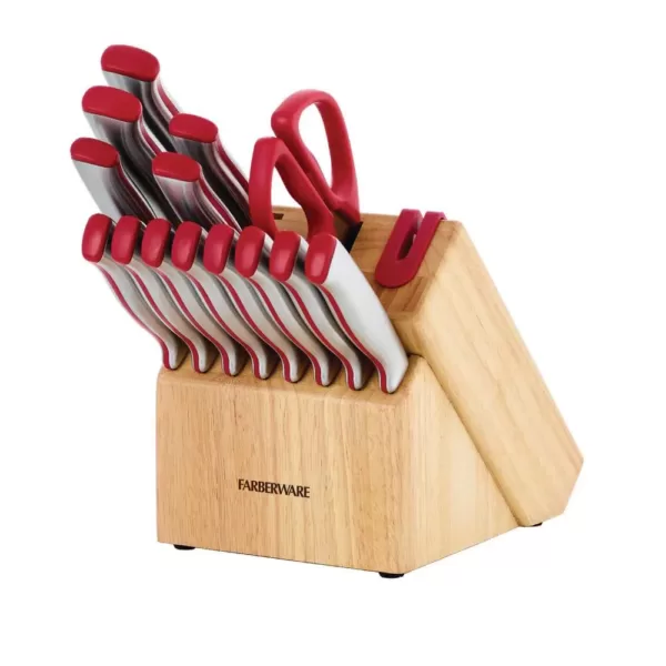 Farberware 15-Piece Edge Keeper knife Set