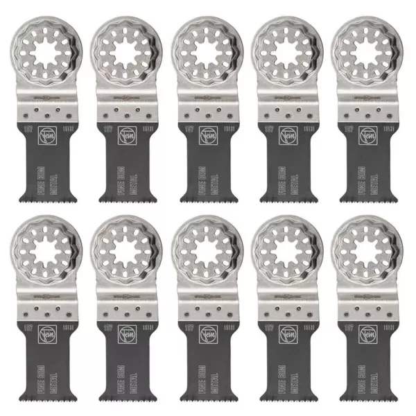 FEIN 1-3/16 in. E-Cut Fine Saw Blade Starlock (10-Pack)