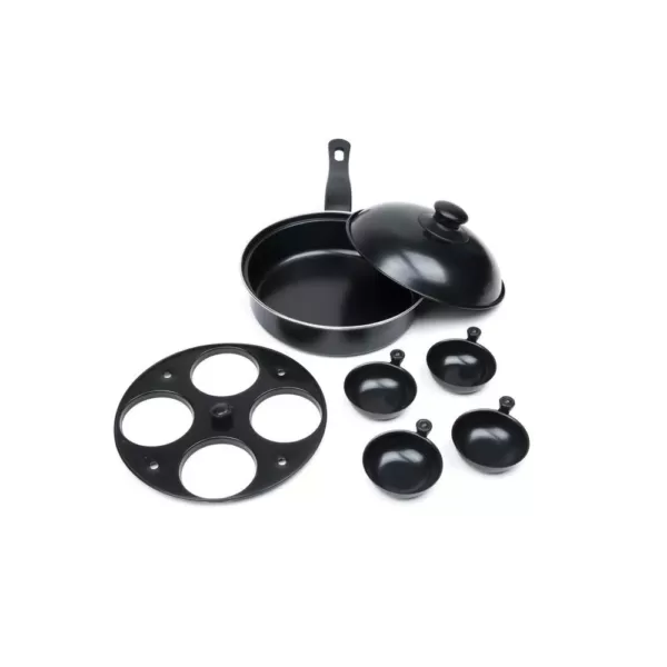 Fox Run Non-Stick Carbon Steel Egg Poacher/Fry Pan Set