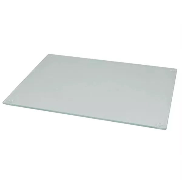 Home Basics Frosted Glass Cutting Board