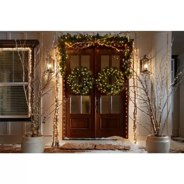 GE String-A-Long 300-Light Clear Icicle Light Set