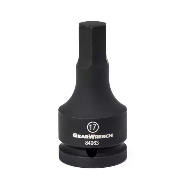 GEARWRENCH 3/4 in. 19 mm Drive Metric Hex Bit Impact Socket