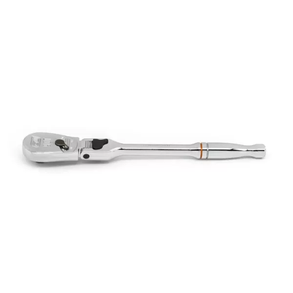 GEARWRENCH 1/4 in. Drive 90 Tooth 7 in. Locking Flex Head Teardrop Ratchet