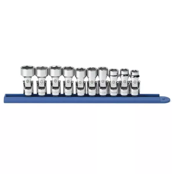 GEARWRENCH 3/8 in. Drive 6-Point Flex Socket Set (10-Piece)