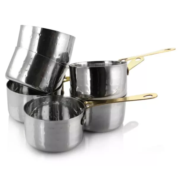 Gibson Home Lannister 0.4 qt. Stainless Steel Sauce Pan 6-Pack