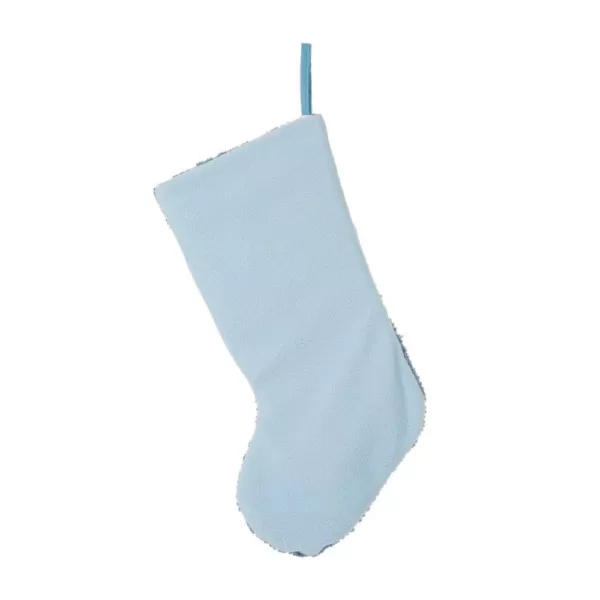 Glitzhome 19 in. L Hooked Stocking, 3D Jellyfish