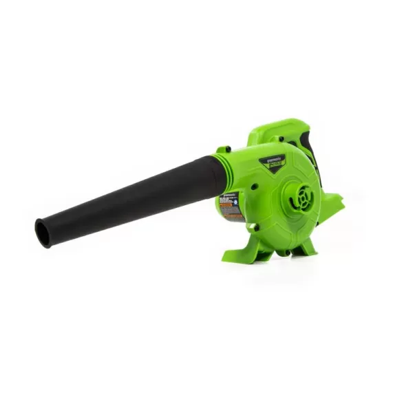 Greenworks 90 MPH 180 CFM 24-Volt Battery Cordless Shop Blower, Battery Not Included SBL24B00