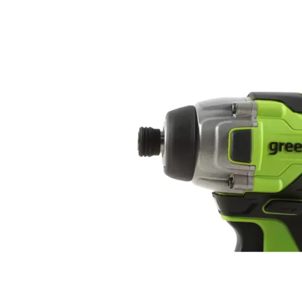 Greenworks 24-Volt Battery Cordless Brushless Impact Driver, Battery Not Included ID24L00