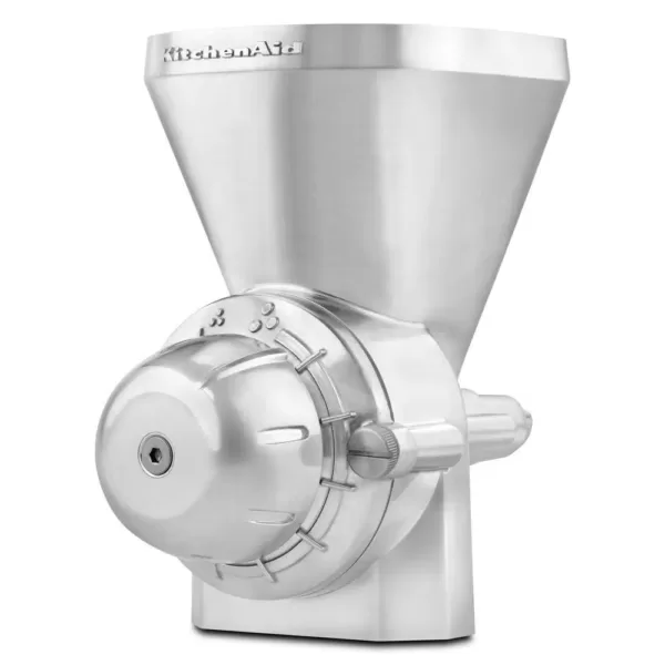 KitchenAid All Metal Grey Grain Mill Attachment for KitchenAid Stand Mixer