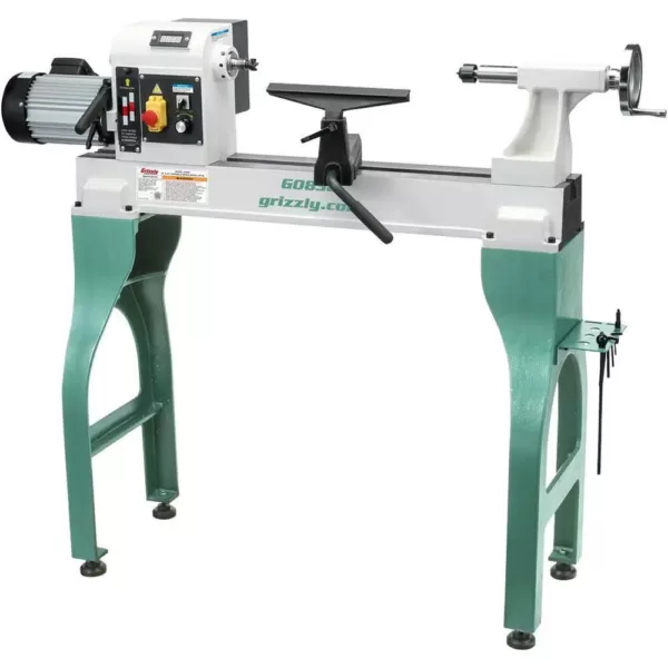 Grizzly Industrial 16 in. x 24 in. Variable-Speed Wood Lathe