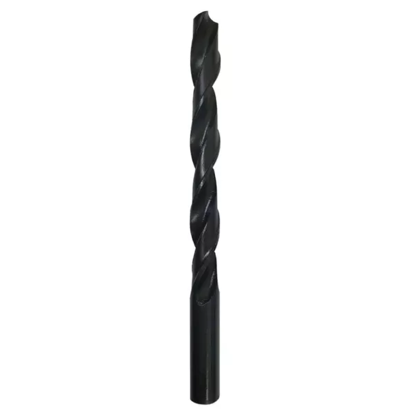 Gyros 17/64 in. Premium Industrial Grade High Speed Steel Black Oxide Drill Bit (12-Pack)