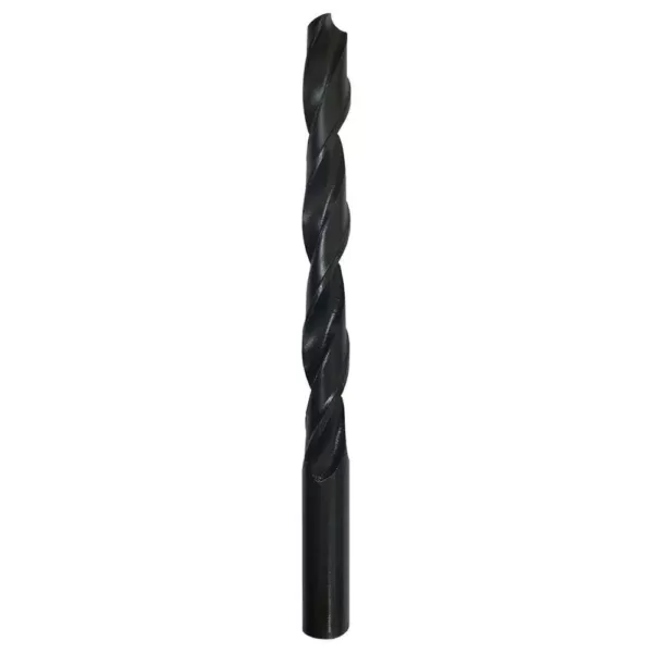 Gyros 1/8 in. Premium Industrial Grade High Speed Steel Black Oxide Drill Bit (12-Pack)