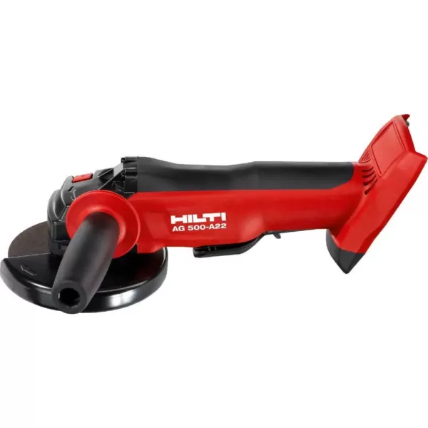 Hilti 22-Volt Lithium-Ion Brushless Cordless 5 in. Angle Grinder AG 500 (Tool Only)