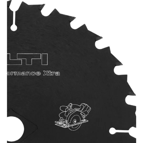 Hilti 6-1/2 in. 24 Teeth Circular Saw SPX Framing (5-Blade)