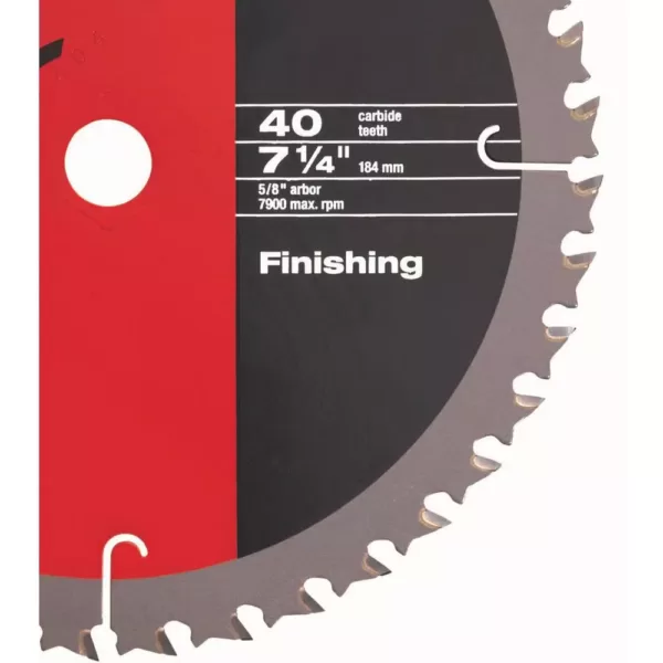 Hilti 7-1/4 in. 40-Teeth Carbide Tipped SPX Fine Finishing Circular Saw Blade (15-Pieces)