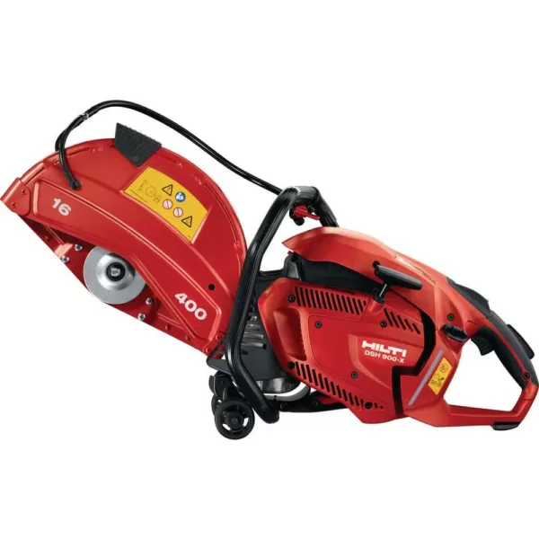 Hilti DSH 900X 90CC 16 in. Hand Held Gas Saw with Blades