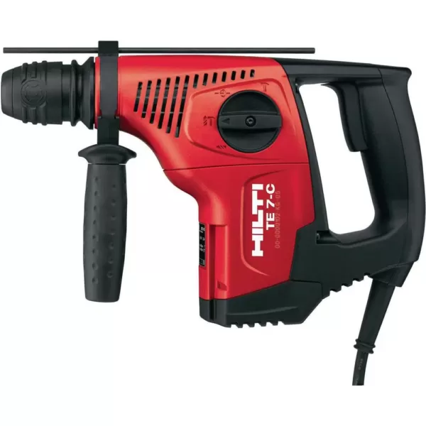 Hilti 120-Volt SDS-Plus TE 7-C Corded Rotary Hammer Drill Kit with 2 TE-CX Hammer Drill Bits