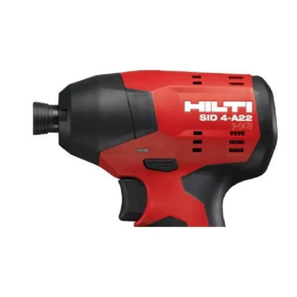 Hilti 22-Volt Lithium-Ion 1/4 in. Hex Cordless Brushless SID 4 Compact Impact Driver with 3 gear speed