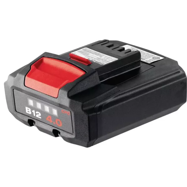 Hilti SR 2-A12 12-Volt Cordless Brushless Reciprocating Saw Kitwith 2 B12/4.0 Li-Ion Batteries, Charger, Belt Clip & Bag