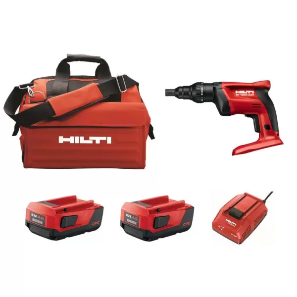 Hilti ST 1800 22-Volt Lithium-Ion 1/4 in. Hex Cordless Adjustable Torque Screwdriver