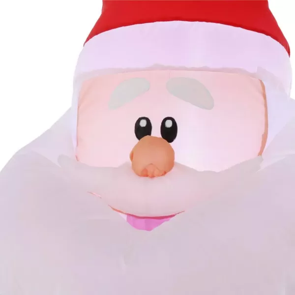 Home Accents Holiday 3.5 ft. Pre-Lit Airblown Inflatable Santa