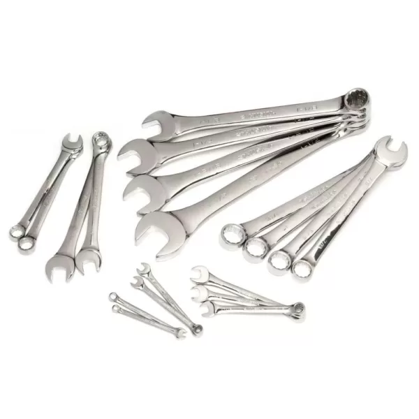 Husky Master SAE Combo Wrench Set (19-Piece)