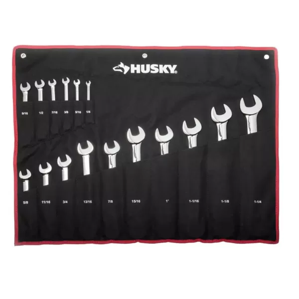 Husky Master SAE Ratcheting Wrench Set (16-Piece)