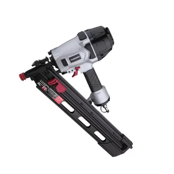 Husky Pneumatic 21-Degree 3-1/2 in. Full Round Head Framing Nailer