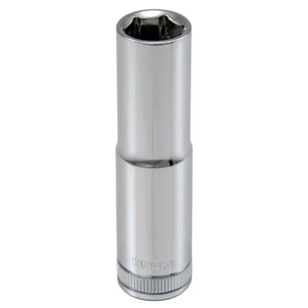 Husky 3/8 in. Drive 12 mm 6-Point Metric Deep Socket