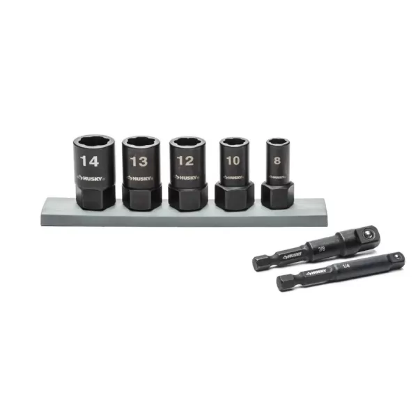 Husky Metric Dual Direction Extraction Socket Set (7-Piece)