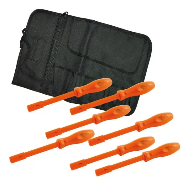 Jameson 7-Piece 1000-Volt Insulated Nut Driver Set