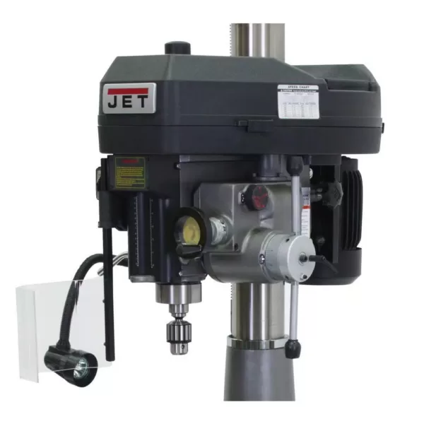 Jet JMD-18PFN 2 HP 1PH 115-Volt/230-Volt Mill Drill Press with Power Downfeed