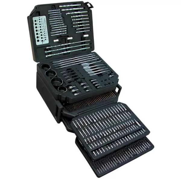 K Tool International 326-Piece Master Drill Bit Set