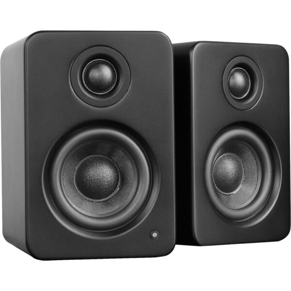 Kanto Living YU2 Powered Desktop Speakers (Matte Black, Pair)